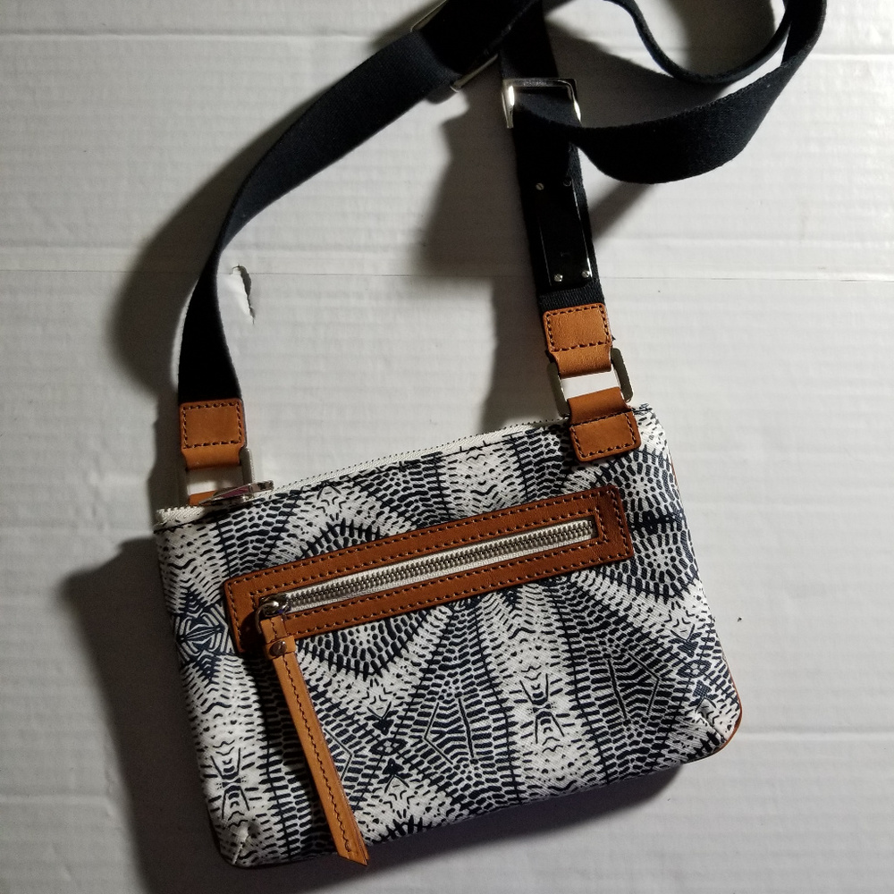 L.A.M.B Signature Seaforth Zip Top Crossbody Bag